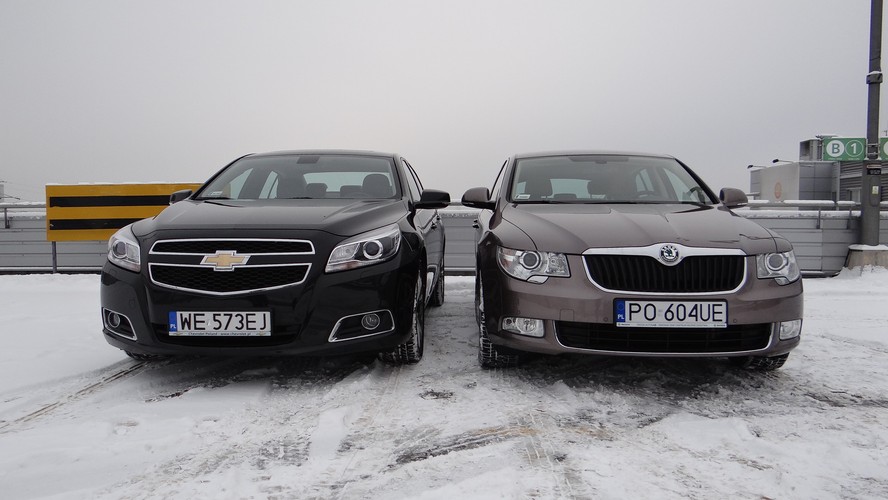 Chevrolet malibu kontra skoda superb