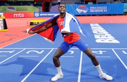 Mistrz świata w trójskoku w pierwszy raz w hali skakał w lutym... 2022 roku