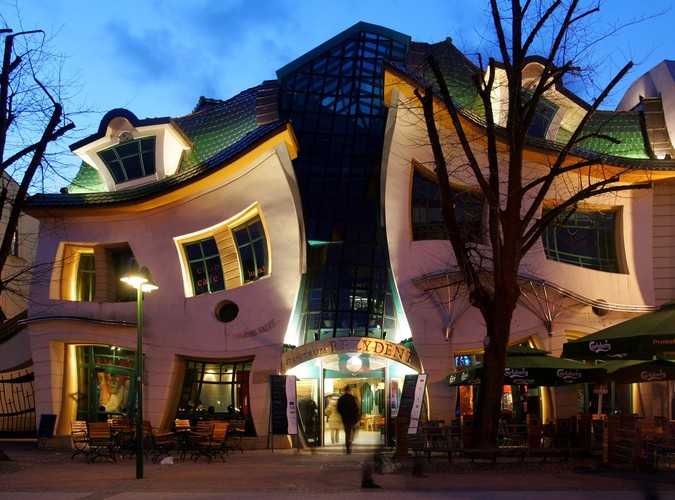 Krzywy Domek w Sopocie.