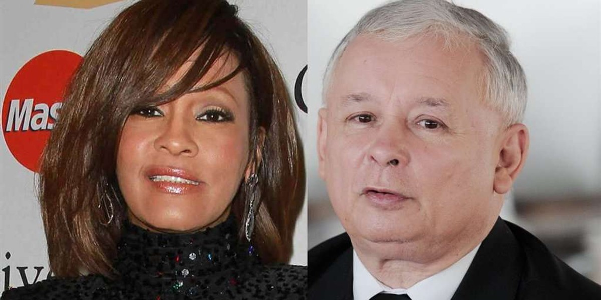 Whitney Houston brała te same leki, co Kaczyński!