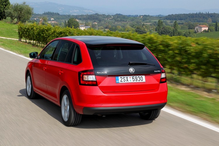 Skoda rapid spaceback - pierwsza jazda