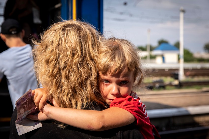 Evakuacija iz Pokrovska