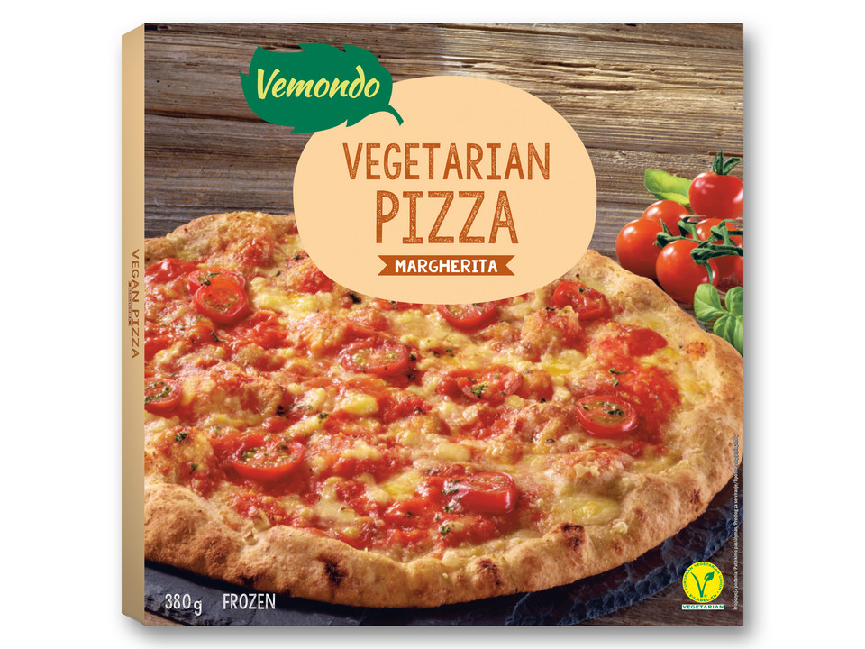 Wegetariańska pizza na cieście pełnoziarnistym, Vemondo