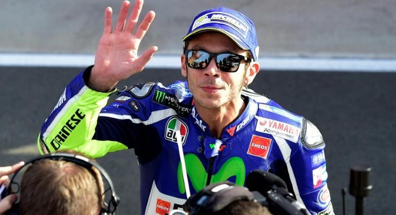 Italian rider Valentino Rossi is chasing an elusive 10th world title