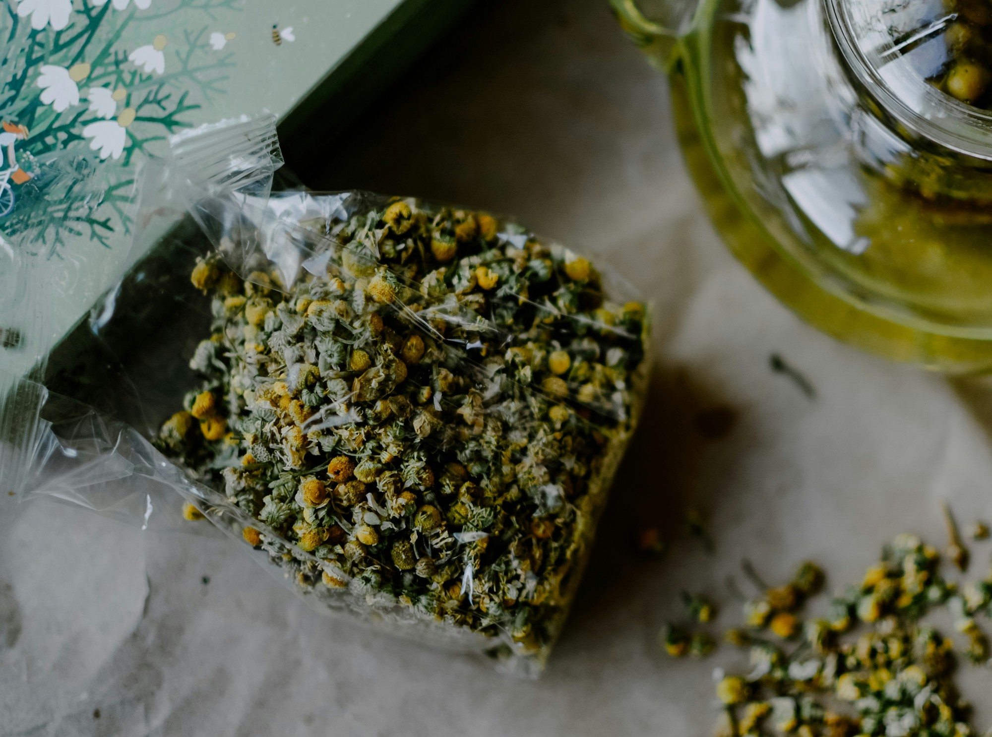 Harmanček je užitočná bylinka.