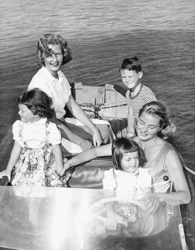 Izabela sa majkom Ingrid Bergman