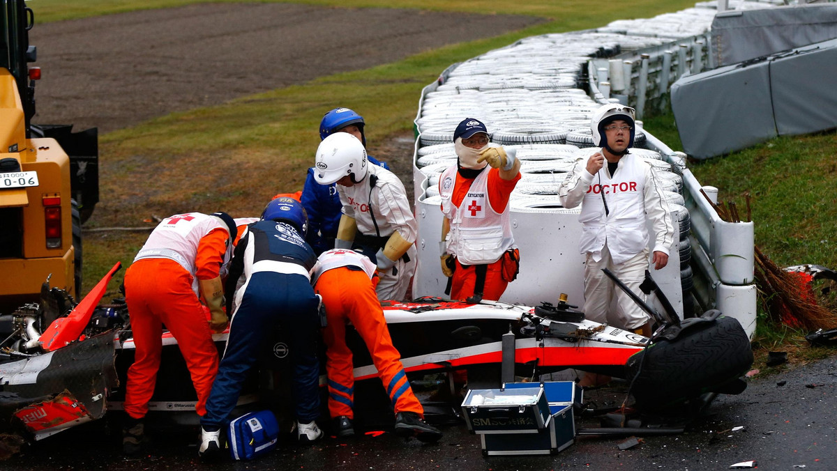 Rzecznik prasowy toru Suzuka, na którym w niedzielę doszło do koszmarnego wypadku Julesa Bianchiego podczas Grand Prix Formuły 1 w Japonii, stwierdził, że to pech był głównym powodem kraksy.