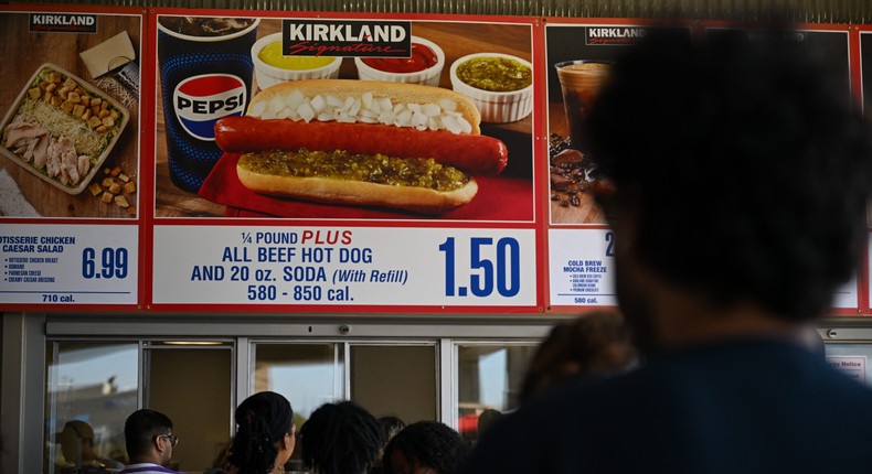 Costco is officially switching back to Coke from Pepsi in its food court.Patrick T. Fallon / AFP