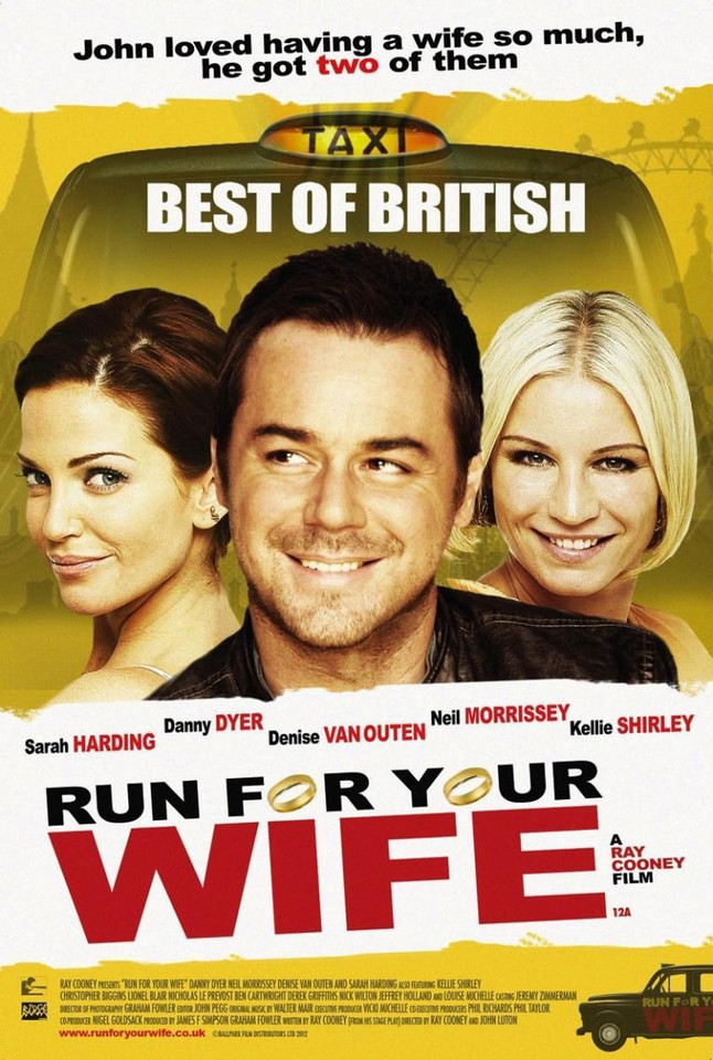 "Run for Your Wife" (2012) - dochód ze sprzedaży biletów w Wielkiej Brytanii: 602 funty 