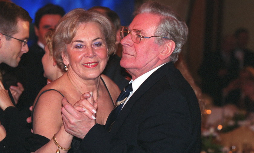 Wiesław Gołas z żoną Marią w 2010 r.