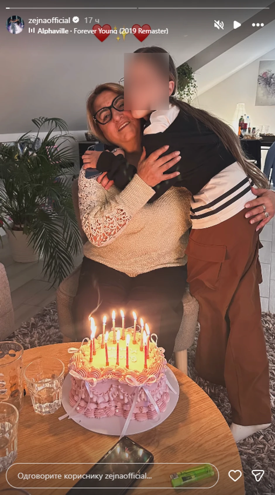 Zejnina majka proslavila rođendan