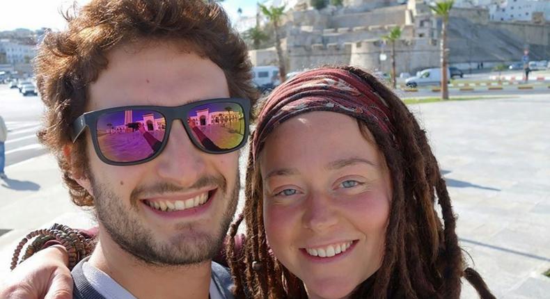 Luca Tacchetto (L) and Edith Blais (R) -- seen in this photo provided by their families from a Facebook post -- were reported missing in Burkina Faso in January 2019, and were last seen in December 2018