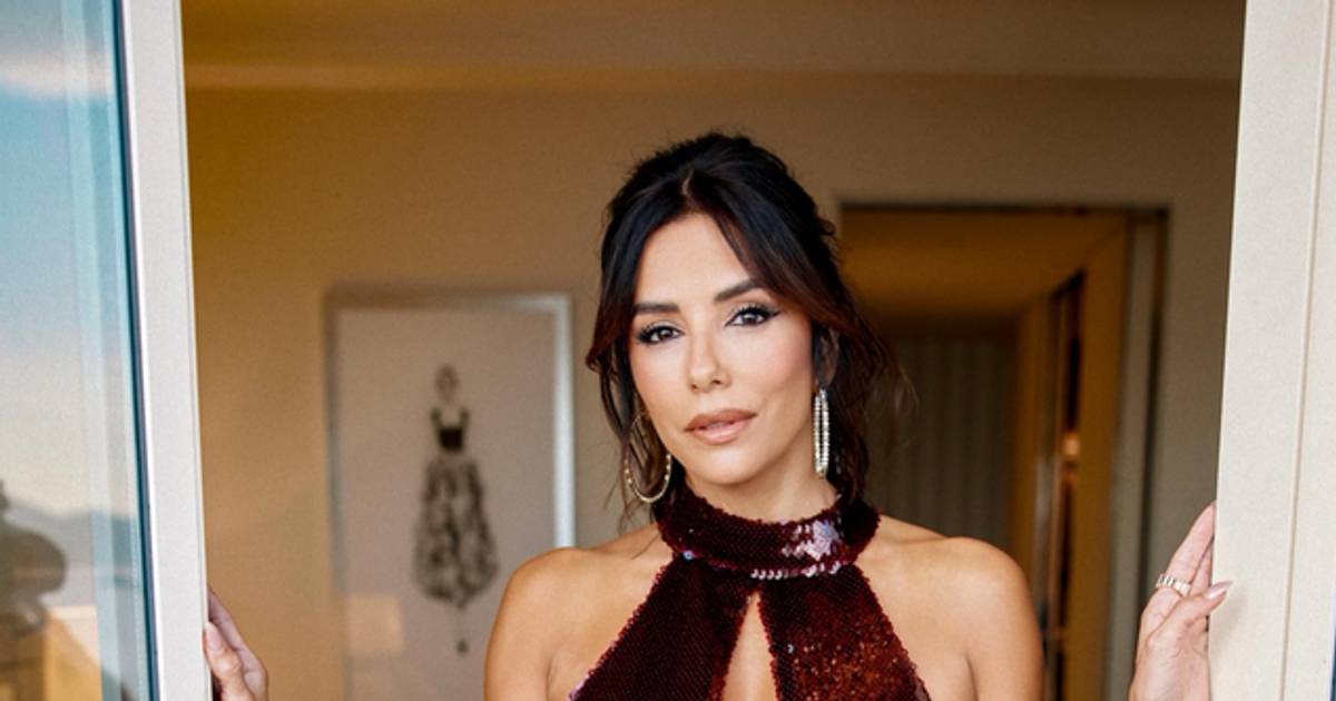 Eva Longoria zadała szyku w Cannes. Włożyła suknię z głębokim dekoltem