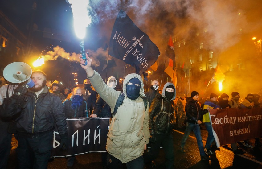 Godišnjica Majdana 2016. u Kijevu