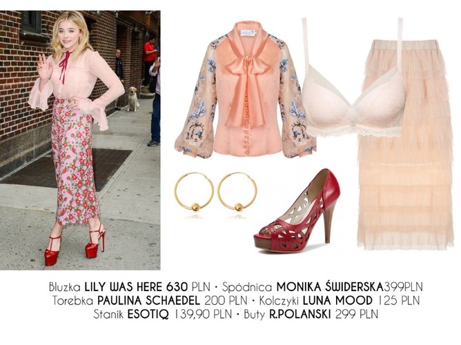Inspirujące STYLIZACJE Chloe Grace Moretz
