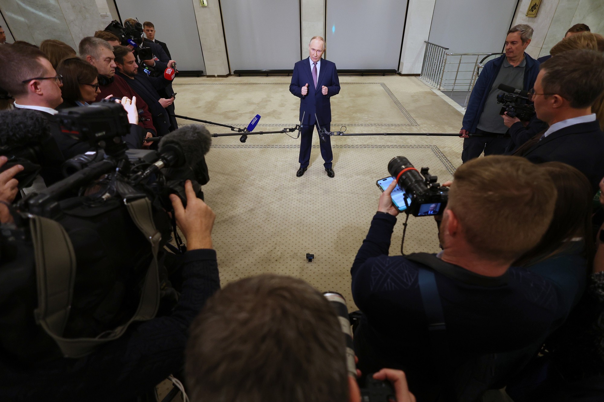 Ruský prezident Vladimir Putin.