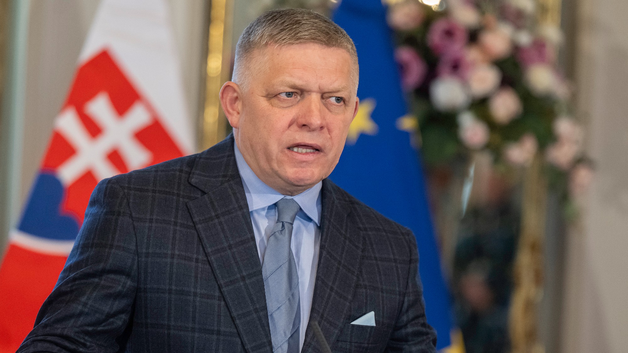 Slovenský premiér Robert Fico. 