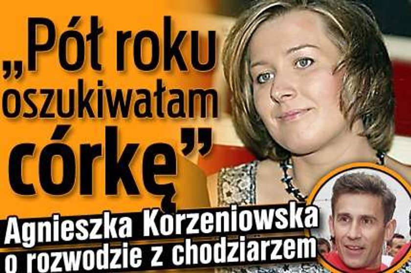 Rozwodzi się z Korzeniowskim i już nie płacze