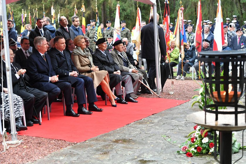 Agata Duda w Belgii. Znowu olśniła!