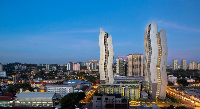 Capers by RT+Q Architects, in Kuala Lumpur, Malaysia.