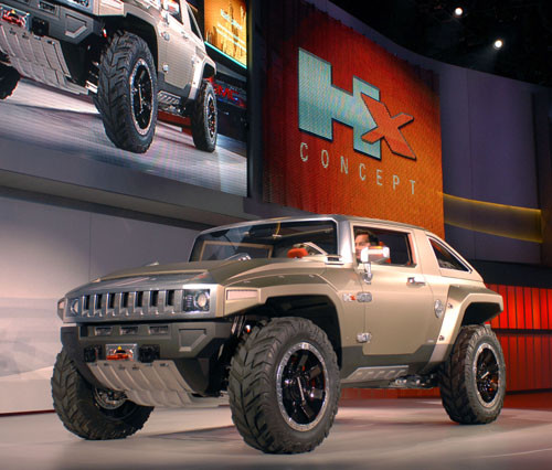 Hummer HX - wizja terenówki