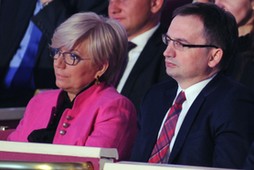 Julia Przyłębska i Zbigniew Ziobro