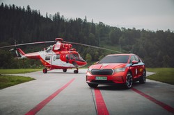 Skoda Enyaq dla TOPR – samochody elektryczne jadą ratować życie