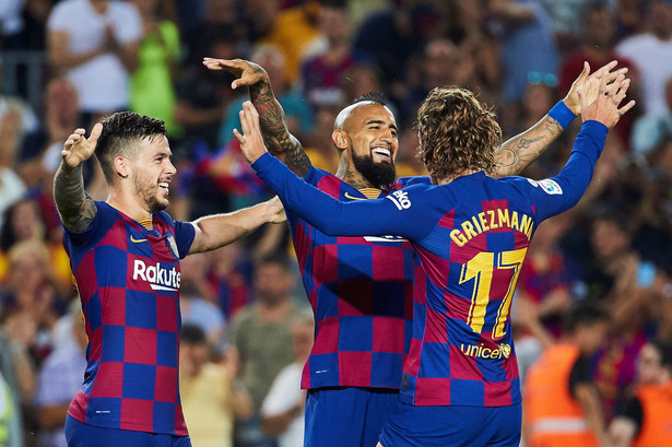 Liga hiszpańska: Zwycięstwo Barcelony bez Messiego i Suareza