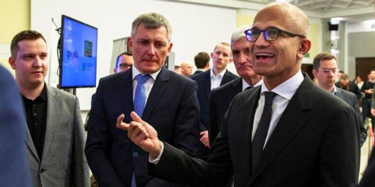 "Chcemy być firmą, która uczy się wszystkiego" - CEO Microsoftu Satya Nadella