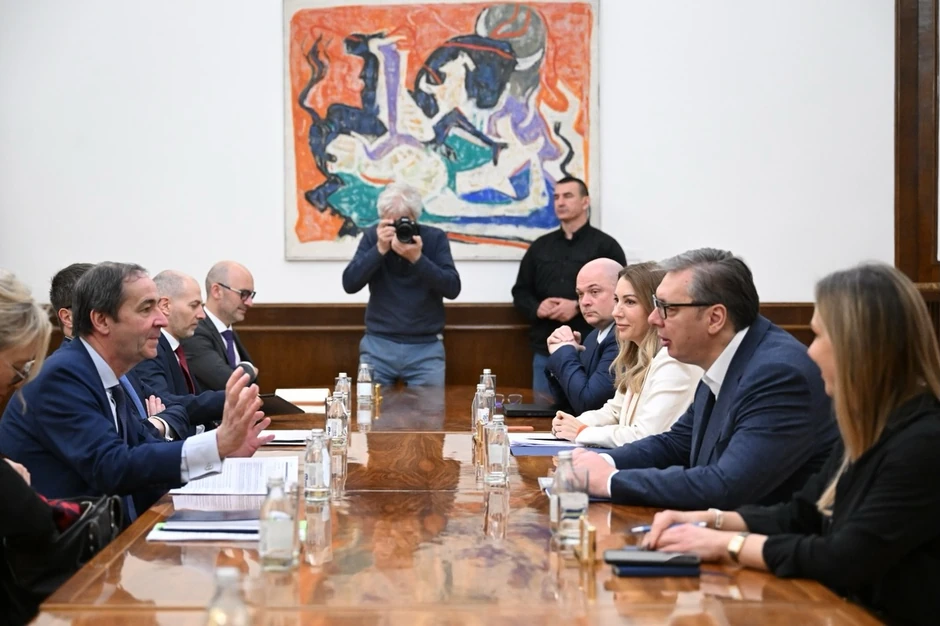  Aleksandar Vučić i Bernard Fontana