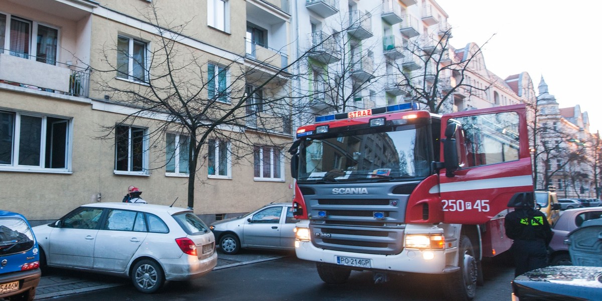 Pożar w Poznaniu. Spłonęło dziecko, rodzice w szpitalu