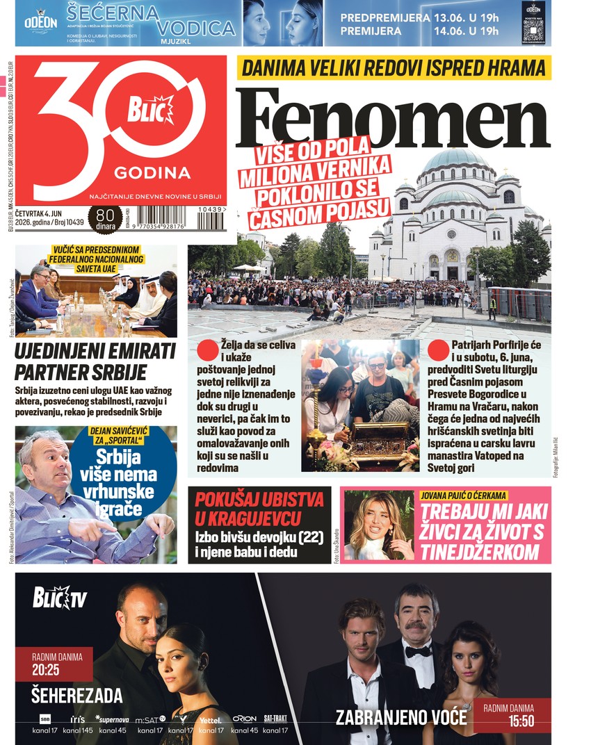 BLIC NASLOVNA