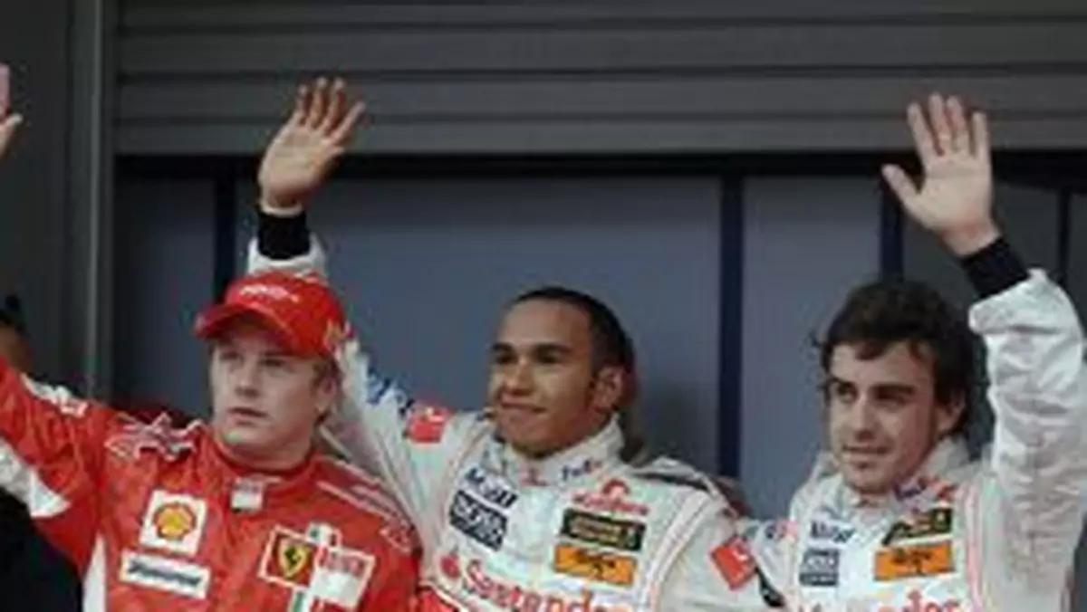 Grand Prix Chin 2007: Hamilton i Kubica niepocieszeni (wyniki, klasyfikacje)