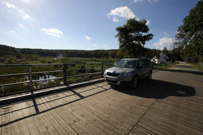 Skoda Yeti wśród fortyfikacji. 100 kilometrów bunkrów Hitlera