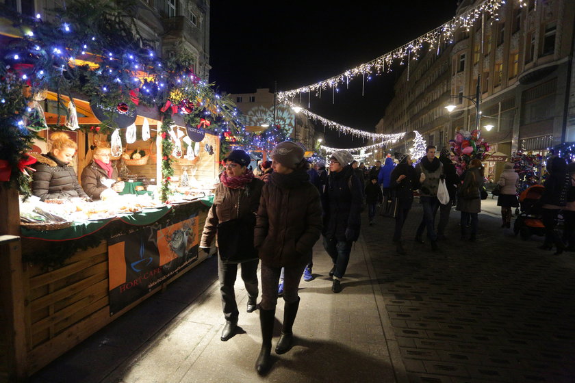 Od 3 grudnia do Wigilii na ul. Piotrkowskiej będzie Jarmark Bożonarodzeniowy 