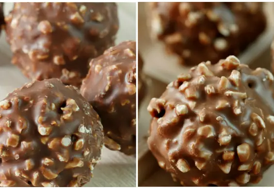 Domowe pralinki Ferrero Rocher, które zrobisz w 15 minut! [przepis zdrowszy od oryginału]