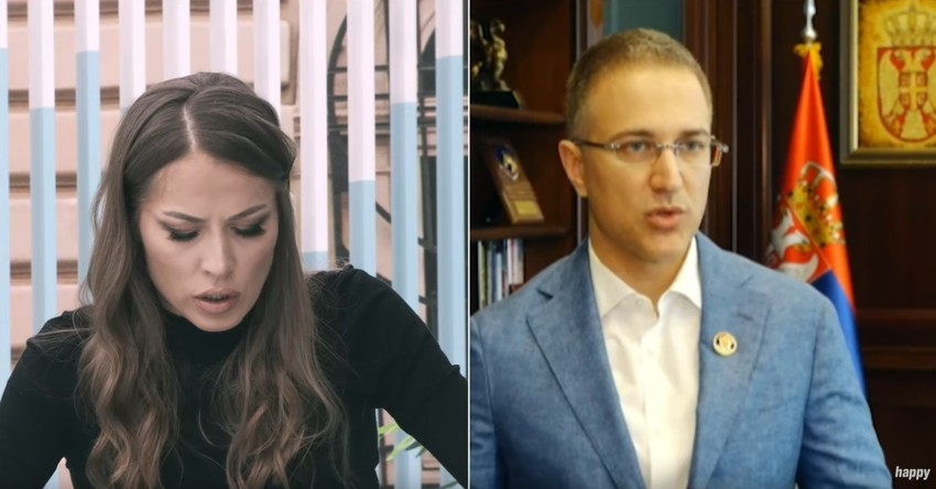 Dijana Hrkalović i Nebojša Stefanović