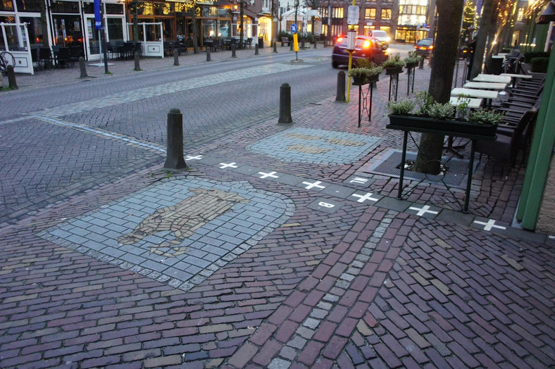 Baarle - miasto podzielone granicą Belgii i Holandii