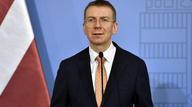 A lett külügyminiszter szerint minden lépést közösen tudnak meghozni a NATO-tagállamok / Fotó: MTI/Illyés Tibor