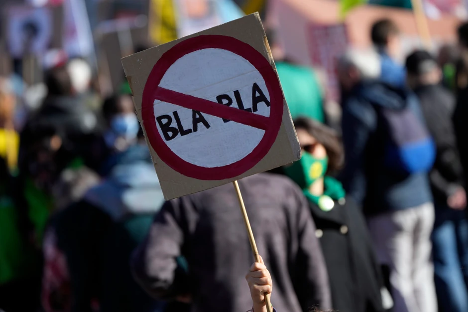 Klimatski protest u Parizu, Gretino "bla bla"