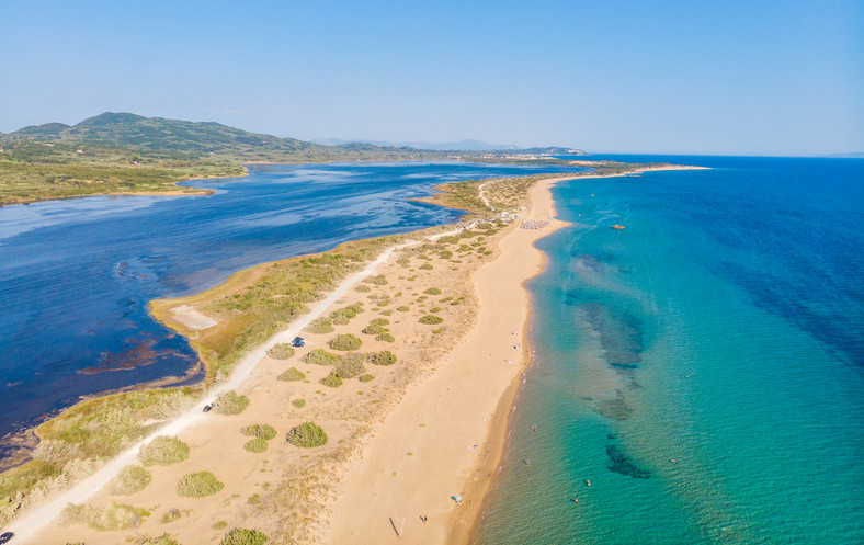 Plaża Halikounas, Korfu