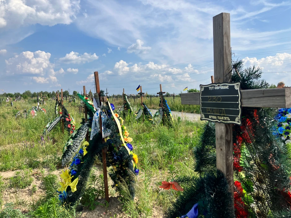 Mesto na groblju gde su sahranjeni neidentifikovani