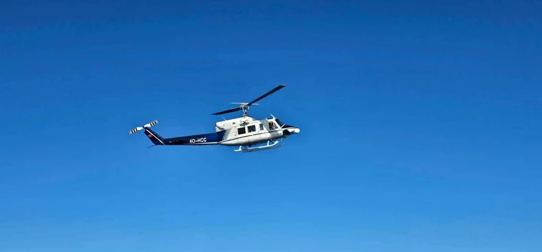 Helikopter MUP-a koji traga za telom devojke