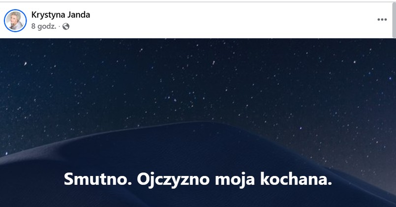 Tak Krystyna Janda skomentowała zaprzysiężenie Karola Nawrockiego na prezydenta