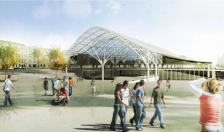 Łódzki kosmodrom - tak powstaje dworzec Łódź Fabryczna (ZDJĘCIA)