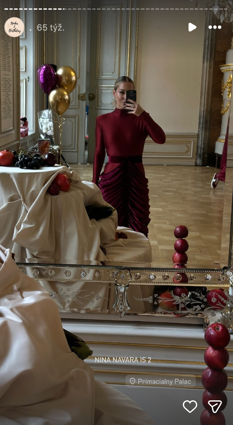 Cibulková si v roku 2025 obliekla na dcérkinu oslavu výrazné šaty.