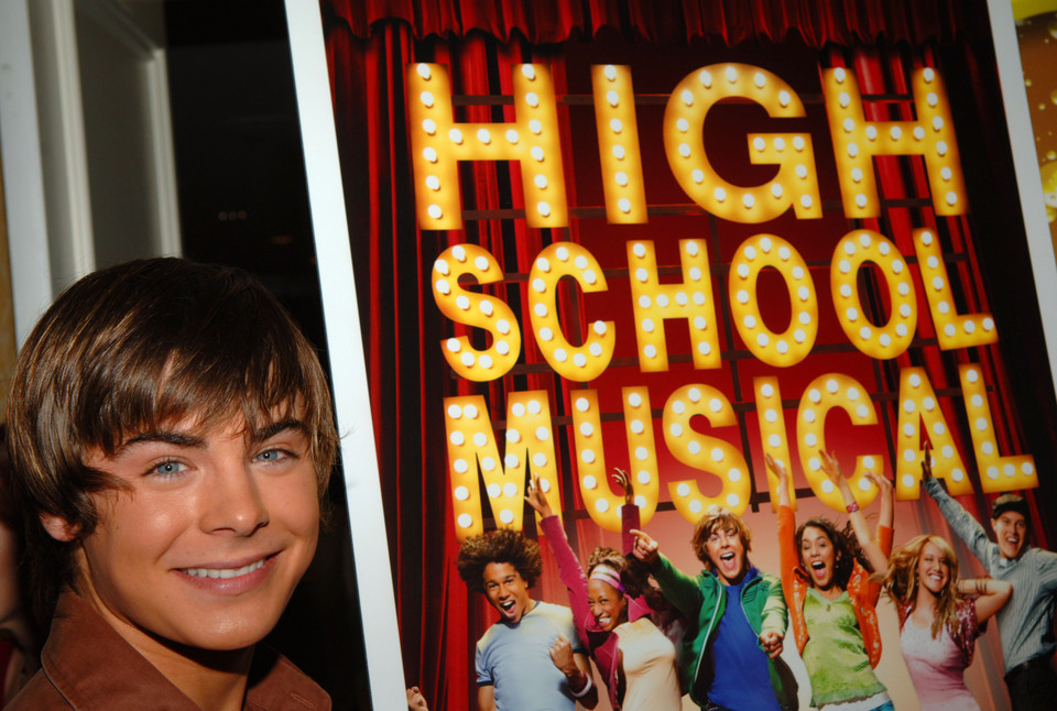 Zac Efron z filmu "High School Musical"