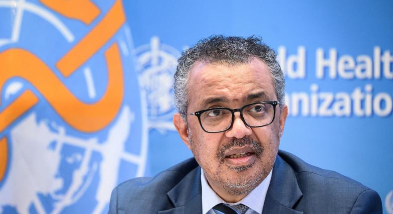 Le directeur général de l'Organisation mondiale de la santé (OMS), Tedros Adhanom Ghebreyesus.