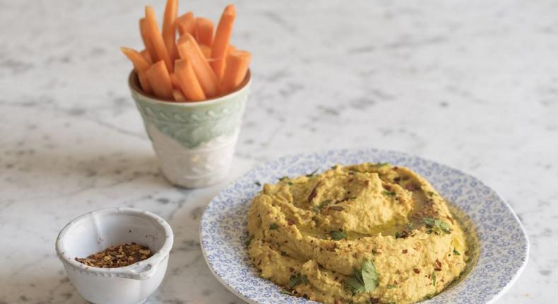 Spiced hummus