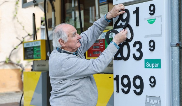 ilustracija, pumpa u Nemačkoj